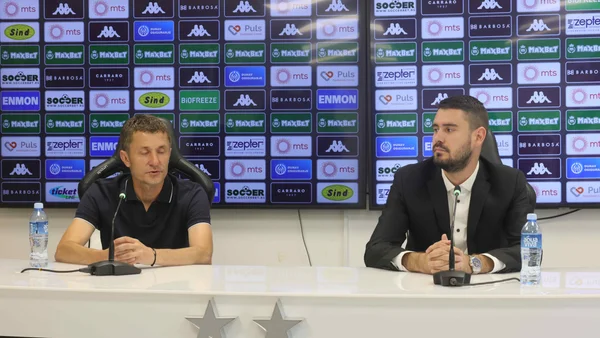 Konferencija za medije pred utakmicu 2. kola Mozzart Bet SLS FK Mačva - FK Partizan