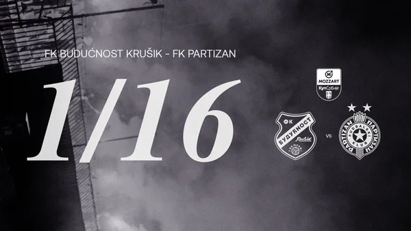 Partizan protiv Budućnosti Krušik u 1/16 finala Kupa Srbije