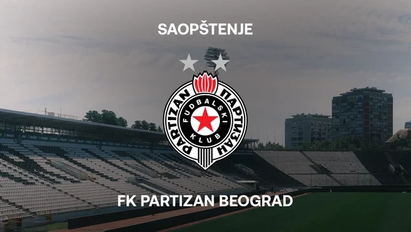 SAOPŠTENJE FK PARTIZAN